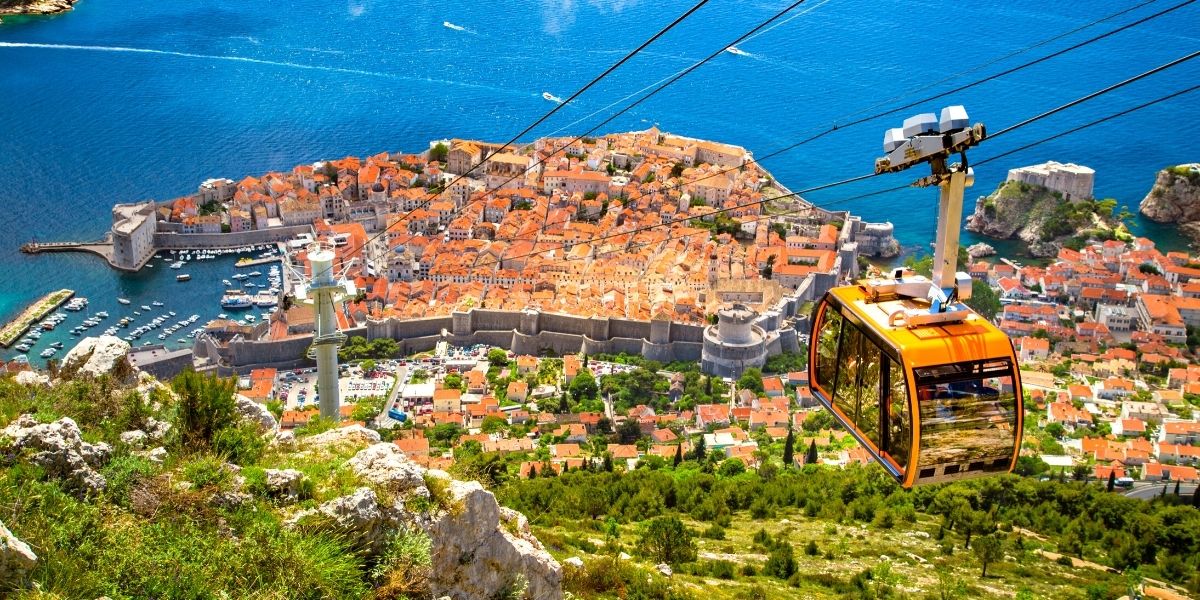 Хорватия – невероятно живописная и красочная страна! Вид на Дубровник