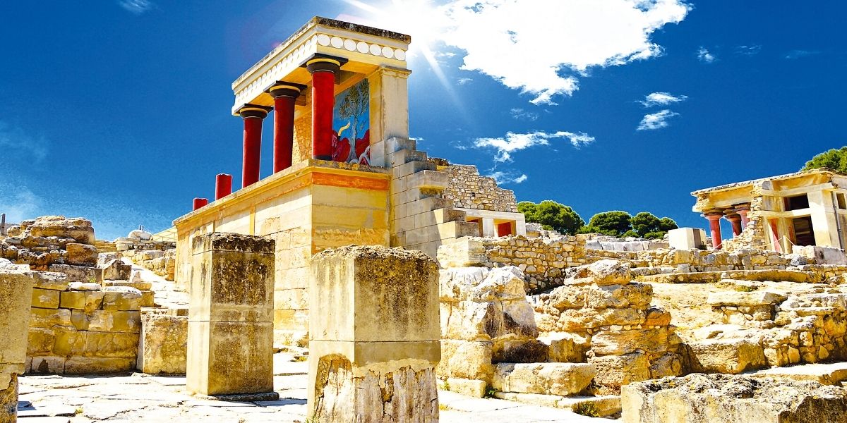 Легендарний Кносський палац на Криті