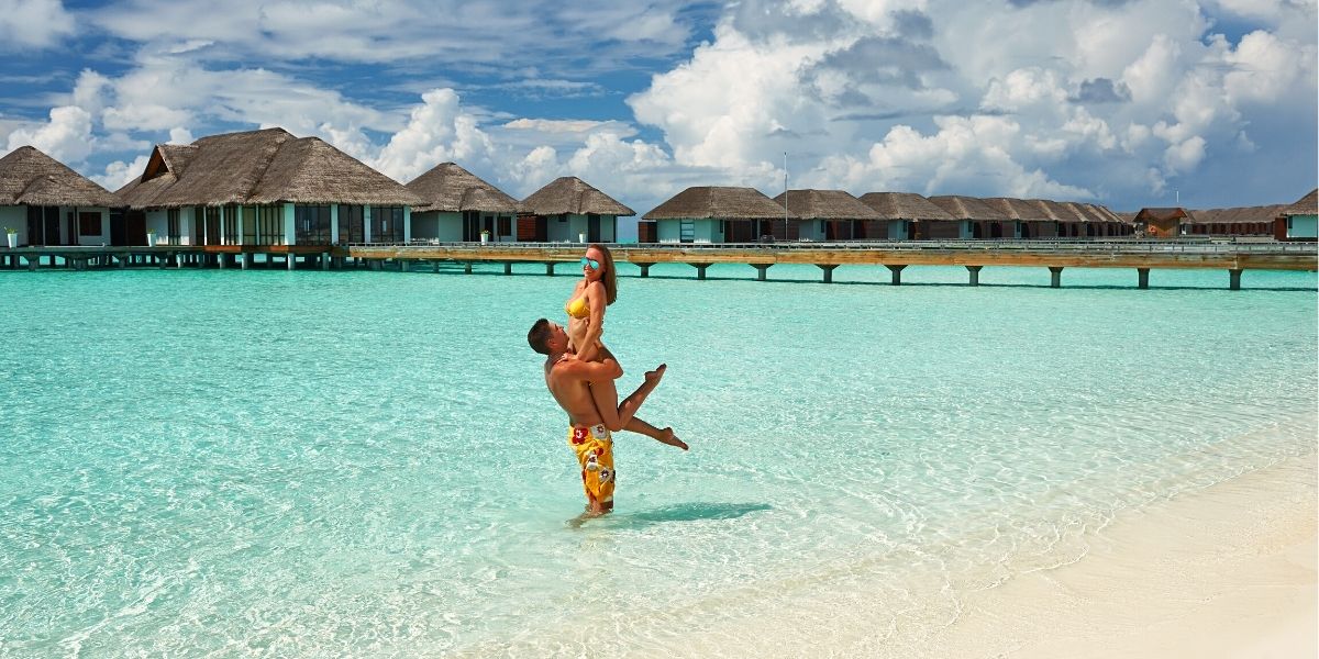 Мальдивы - одно из лучших направлений для романтического отдыха!