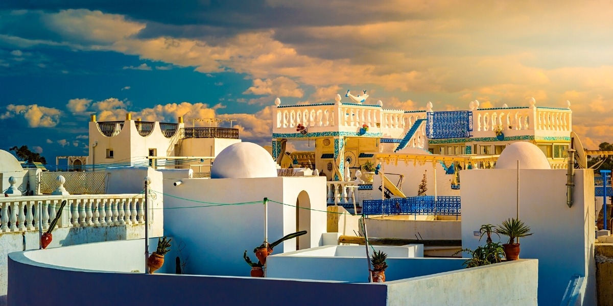 Живописный курорт Хаммамет в Тунисе