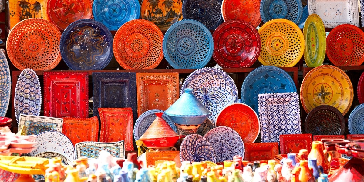 Красочные сувениры из Туниса станут прекрасным подарком для друзей