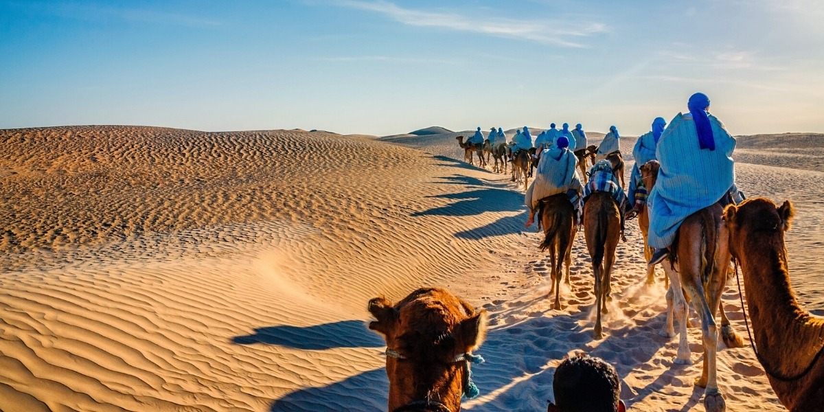 Одно из главных развлечений в Тунисе - поездка в Сахару