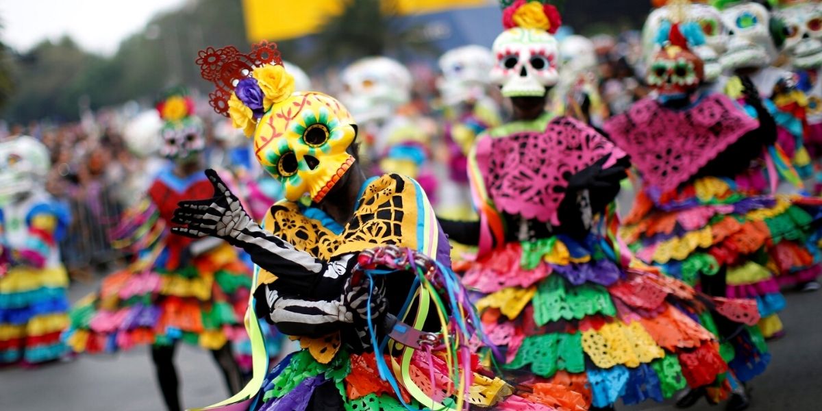 На початку листопада в Мексиці проходять яскраві святкування на честь Дня Мертвих