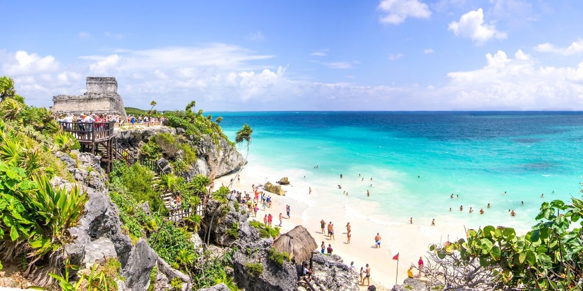 Пляжі Тулума вважаються одними з найкращих в Мексиці