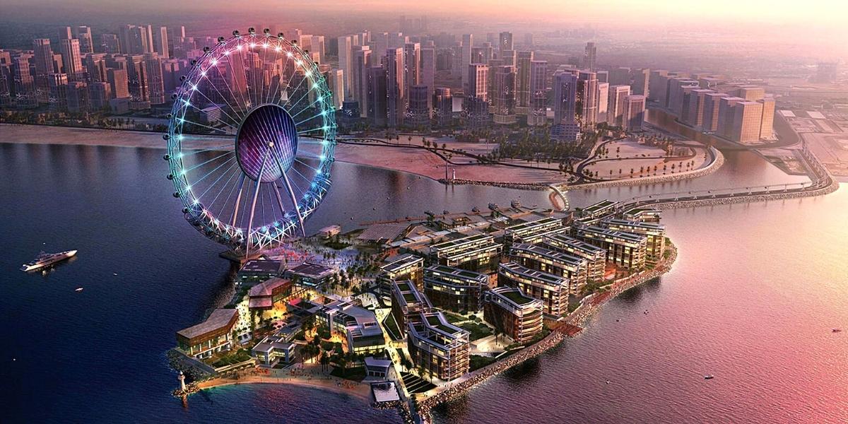 Колесо обозрения Айн Дубай - одно из последних достижений Дубая