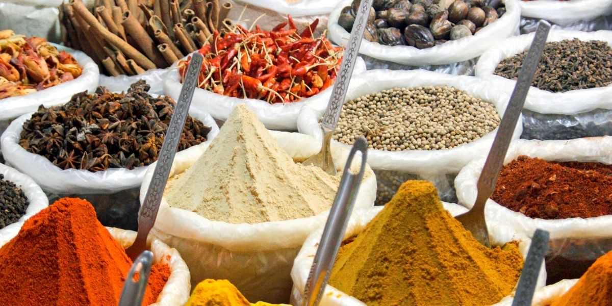 Рынок специй в Индии - царство красок и ароматов!