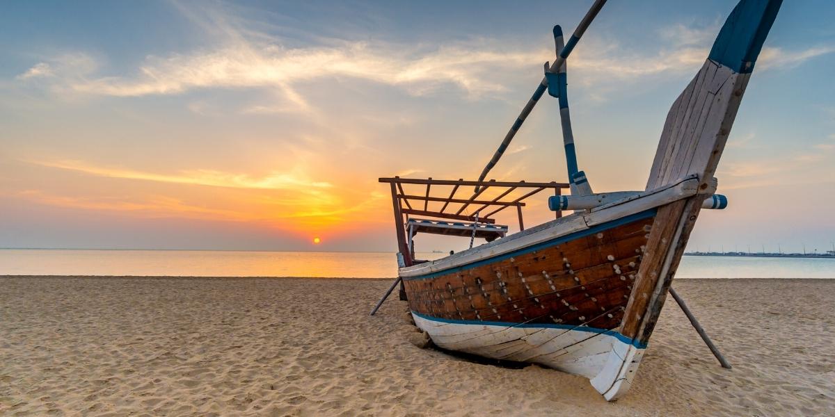 Пляжи Катара приятно удивят мягким песком и красивым морем